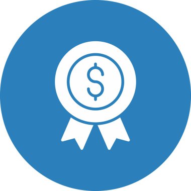 Dolar işareti simgesi modaya uygun izole edilmiş arkaplan