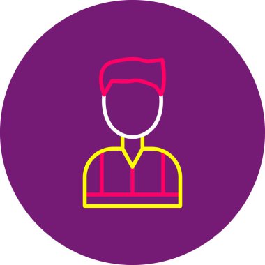 Haçlı erkek doktor, vektör çizimi