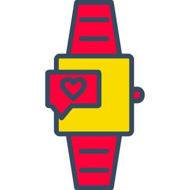 vektör kalp hızı modern simge tasarımı