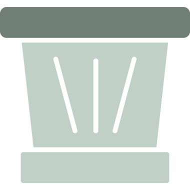 Alışveriş sepeti ikonu vektör illüstrasyonu