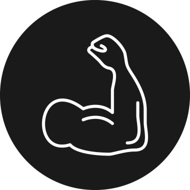 İnsan gövdesi simgesinin vektör illüstrasyonu