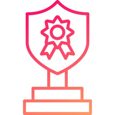 ödül modern ikon vektör illüstrasyonu