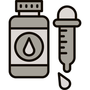 Şişenin vektör illüstrasyonu