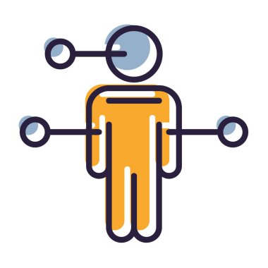 Seo simgesinin vektör illüstrasyonu