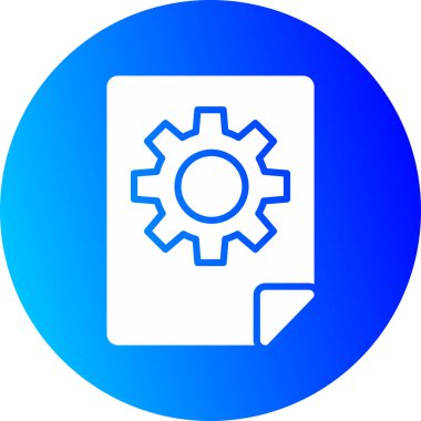 Vektör ayarı Simge illüstrasyonu