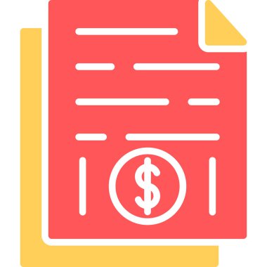 Para için. Web simgesi vektör illüstrasyonu