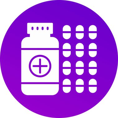 hap simgesi modada izole edilmiş arkaplan