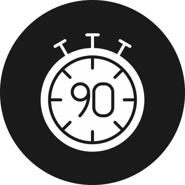 Projeniz için vektör saat simgesi