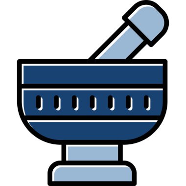 Mutfak gereçler simgesi. Vektör çizim