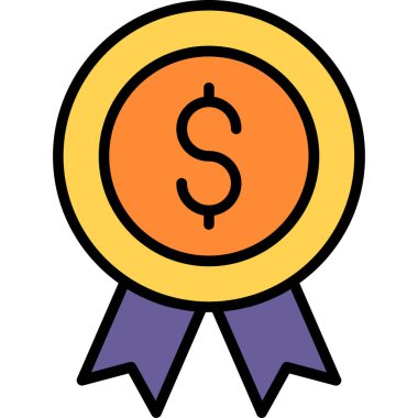 Ödül vektör simgesi