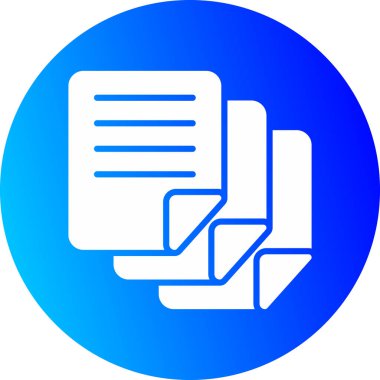 Vektör belgesi Simge illüstrasyonu