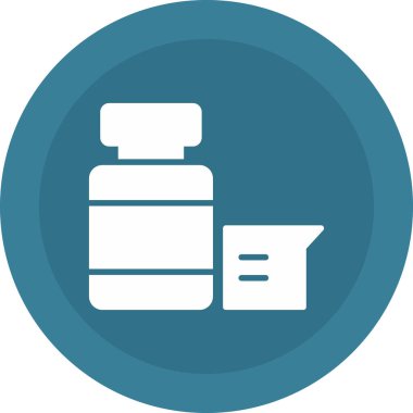 Modern b 'nin vektör illüstrasyonu hapların ikonundan yoksun