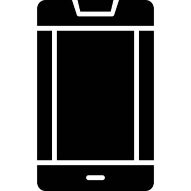 akıllı telefon simgesi vektör illüstrasyonu