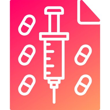 Tıbbi ve sağlık ikonu vektör illüstrasyonu