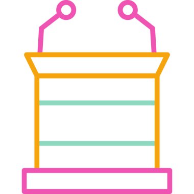 Kova. Web simgesi basit illüstrasyon