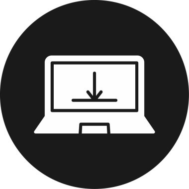 bilgisayar simgesi vektör illüstrasyonu