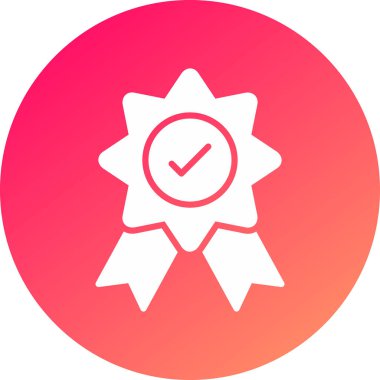 Beyaz arka planda izole edilmiş beyaz çizgi ödüllü ikon. Kazanan kupa sembolü. Kazanan veya yarışma kupası. turuncu altıgen düğmesi. vektör illüstrasyonu