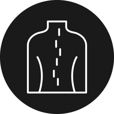 Modern simgenin vektör illüstrasyonu