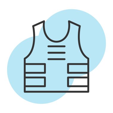 gömlek simgesi soyut arkaplanda izole edildi