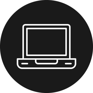 Bilgisayar monitörü. Basit resimleme