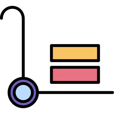 Web simgesi, vektör illüstrasyonu