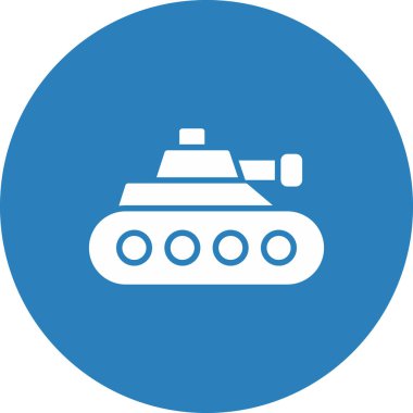 Tank vektör simgesi simgesi kişisel ve ticari kullanım için vektör çizimi..
