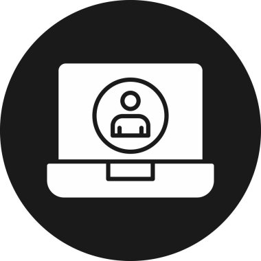 seo modern simgesinin vektör illüstrasyonu