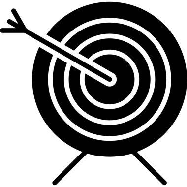 Hedef simgesini, basit tarzı