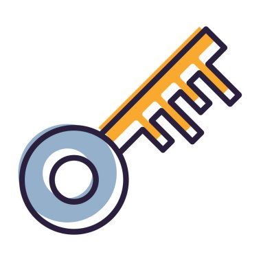 tornavida vektör simgesi modern basit illüstrasyon