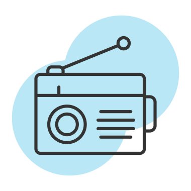 fotoğraf makinesi vektör illüstrasyonu