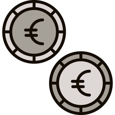 para simgesi vektör illüstrasyonu