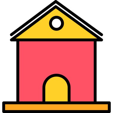 konut simgesi oluşturma - taslak biçimi