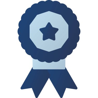 ödül rozeti simgesi, vektör illüstrasyonu