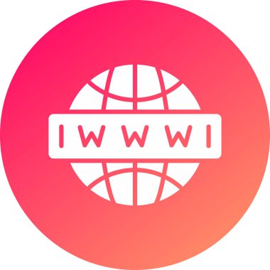 Dünya çapında modern simgenin vektör illüstrasyonu