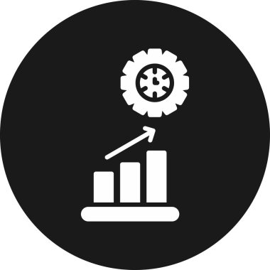 vektör çizim tasarım dişli simgesini