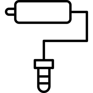 Dolgu simgesi vektör illüstrasyonu
