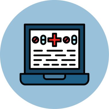 Bilgisayar. Web simgesi basit illüstrasyon