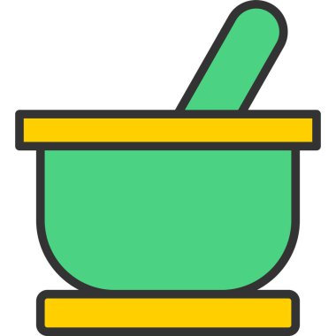 Pot simge vektör çizim