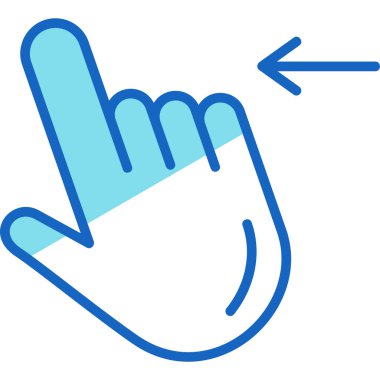 parmak jest simgesi dolu - ana hat biçimi