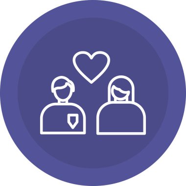 topluluk vektör simgesi modern basit illüstrasyon