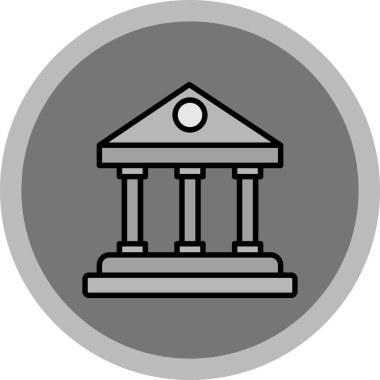 banka simgesi modada izole edilmiş arkaplan