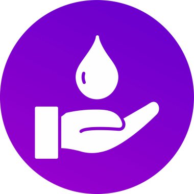 su damlası vektör simgesi