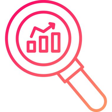 seo modern simgesinin vektör illüstrasyonu