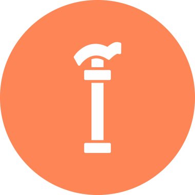 Tek bir simgenin vektör illüstrasyonu