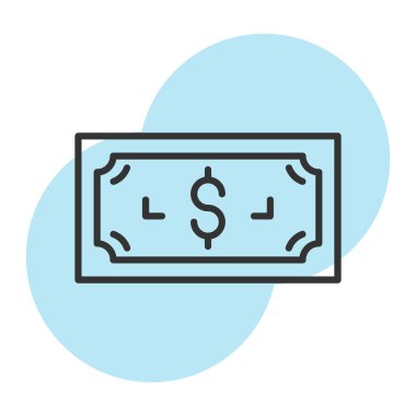 Dolar işareti vektör illüstrasyonuName