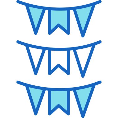 bayraklar web vektör illüstrasyon arka planı