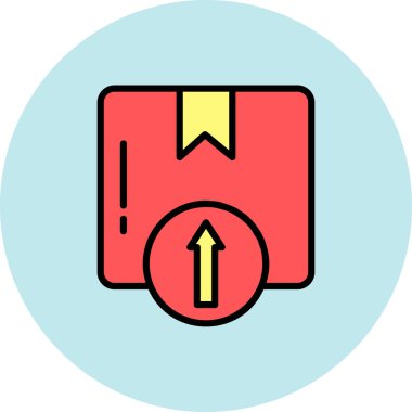 Bir b eksikliği simgesinin vektör çizimi