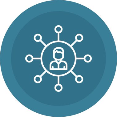 Vektör illüstrasyonu, silo simgesi tasarımı.