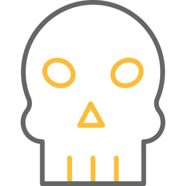 Cadılar Bayramı. Web simgesi basit illüstrasyon