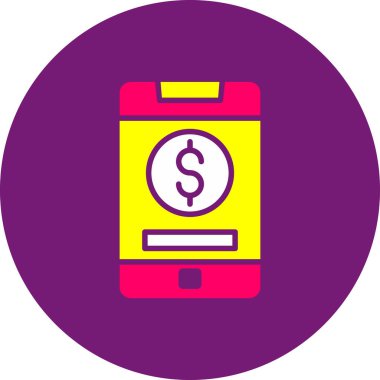 cep telefonu ikonu vektör illüstrasyonu